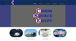 Desktop Screenshot of chemsourceegy.com